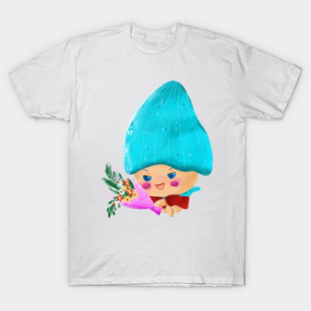 Acun The brave Mushroom by jilooo T-Shirt by byjilooo